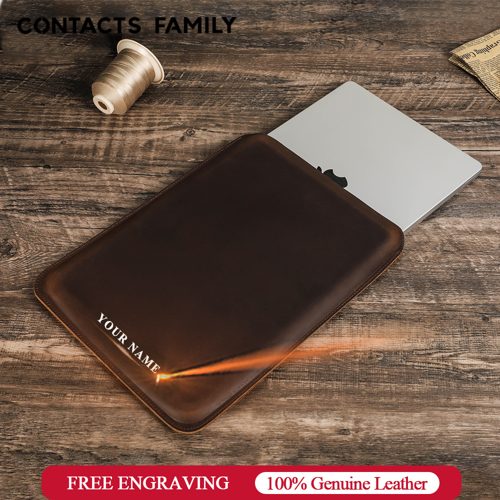 Luxury Bags Laptop - Luxury Genuine Leather Laptop Sleeve Case