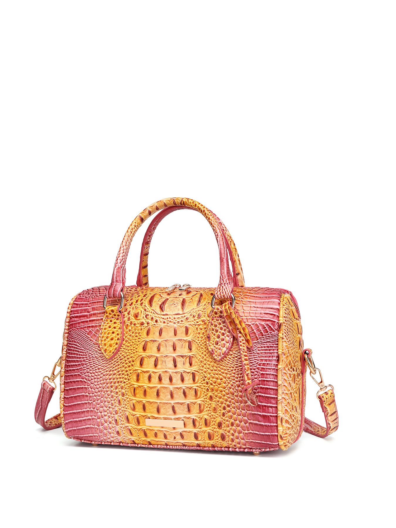 Luxury Y2K Bags - New European Crocodile Pattern Handbag Underarm