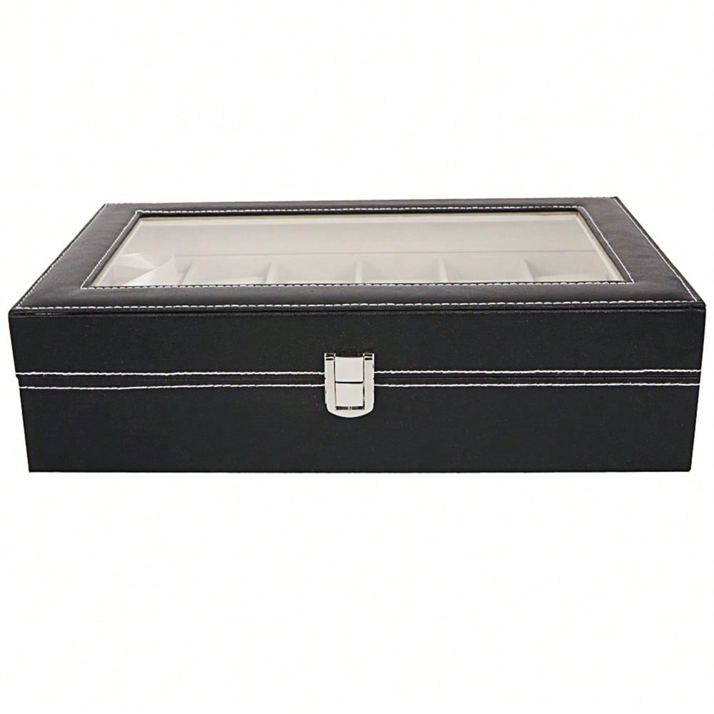 Luxury Bags Levels - 12 Compartments Top-Level Opening Leather Watch