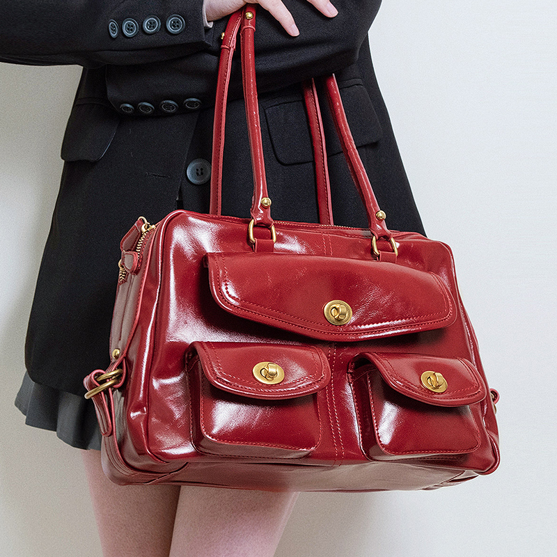 Luxury Y2K Bags - Luxury Brand Bowling Tote Bag, Y2k