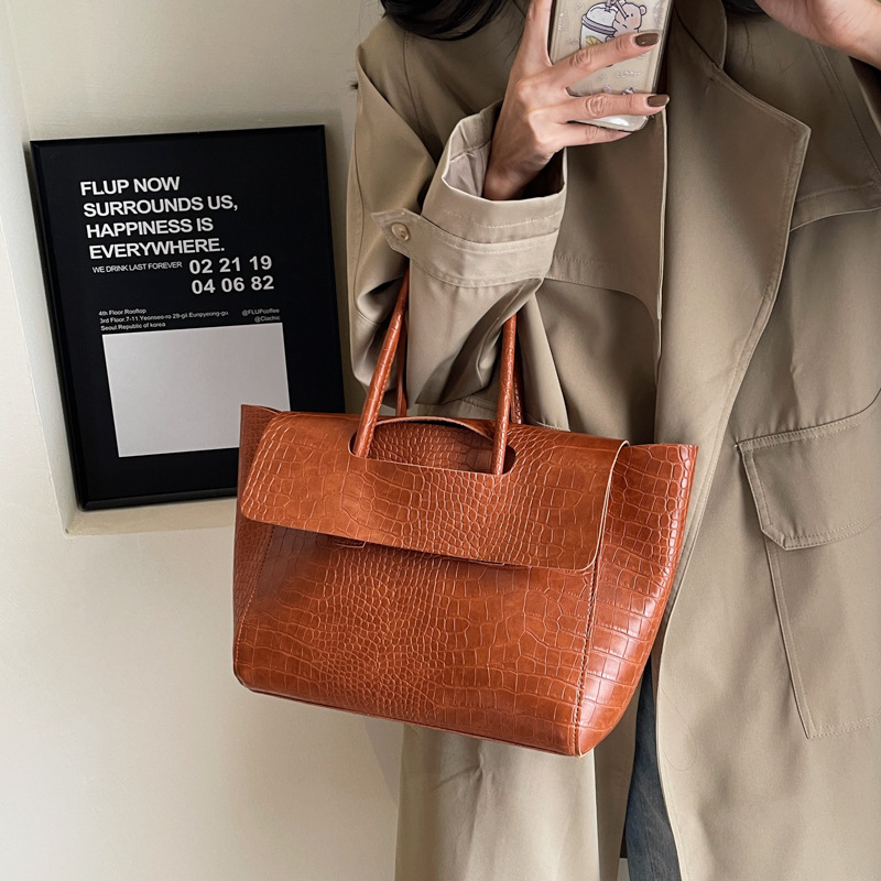 Luxury Y2K Bags - 2024 New in Stone Pattern Big