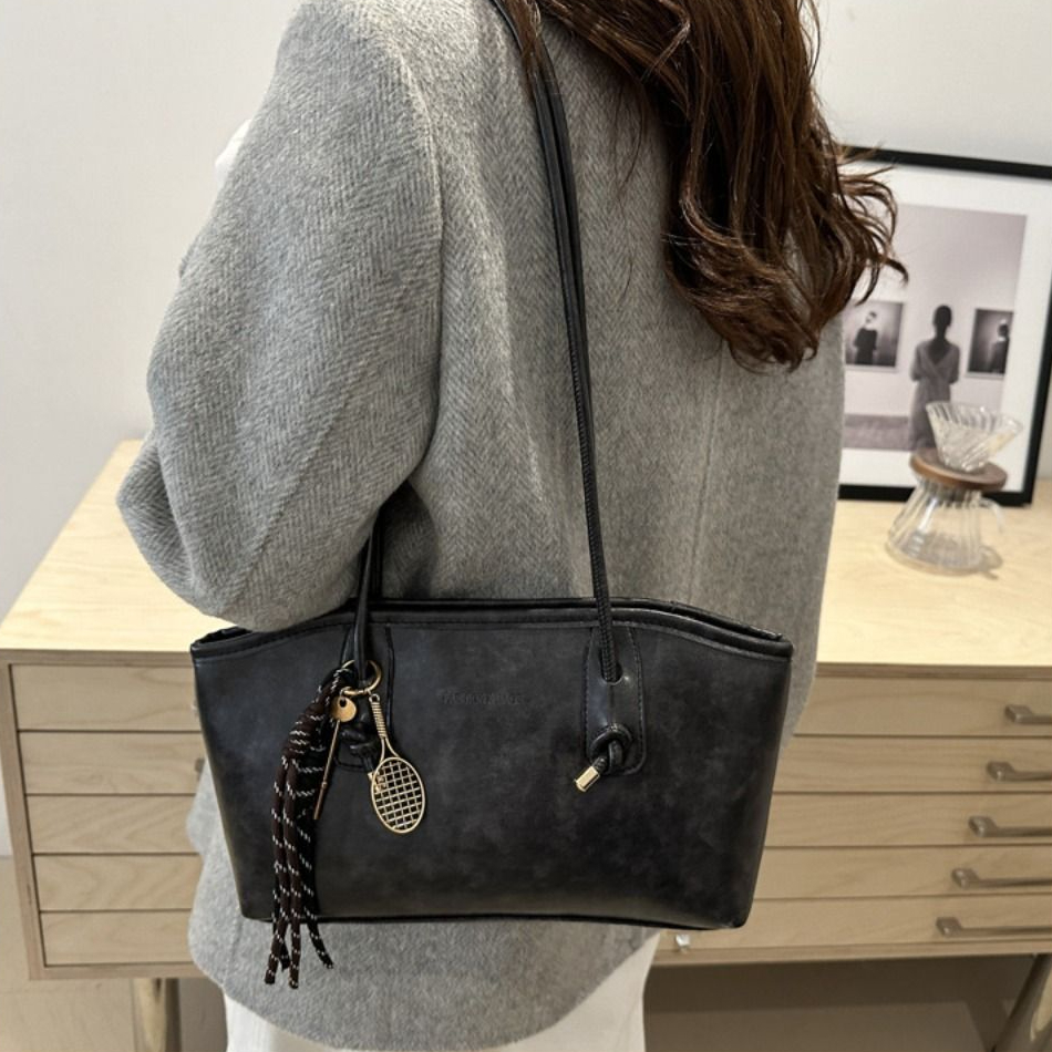 Retro PU Leather Tote Bag Luxu – Luxury Y2K Bags Bewertung und Preis