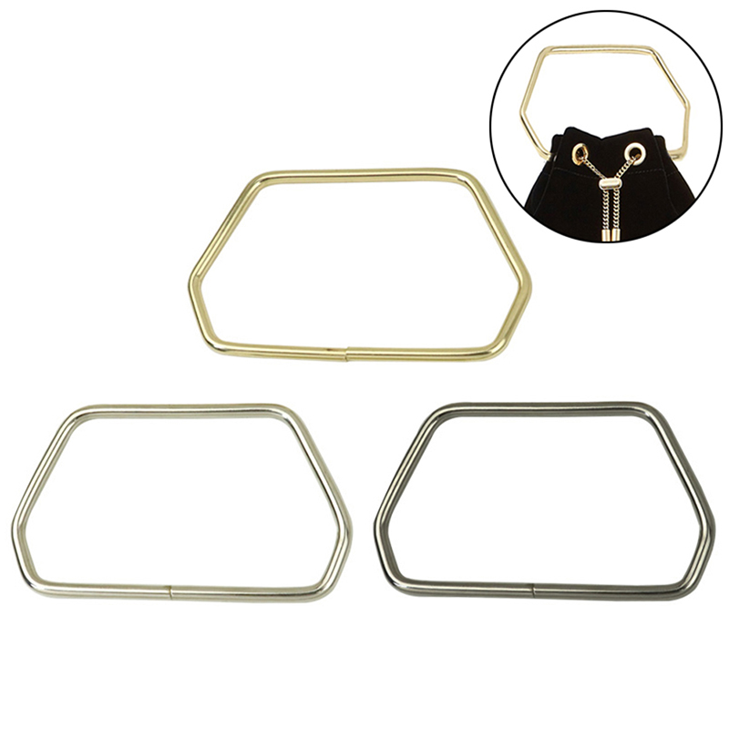 11.7CM Hexagonal Trapezoid Met – Luxury Bags With Silver Hardware Bewertung und Preis