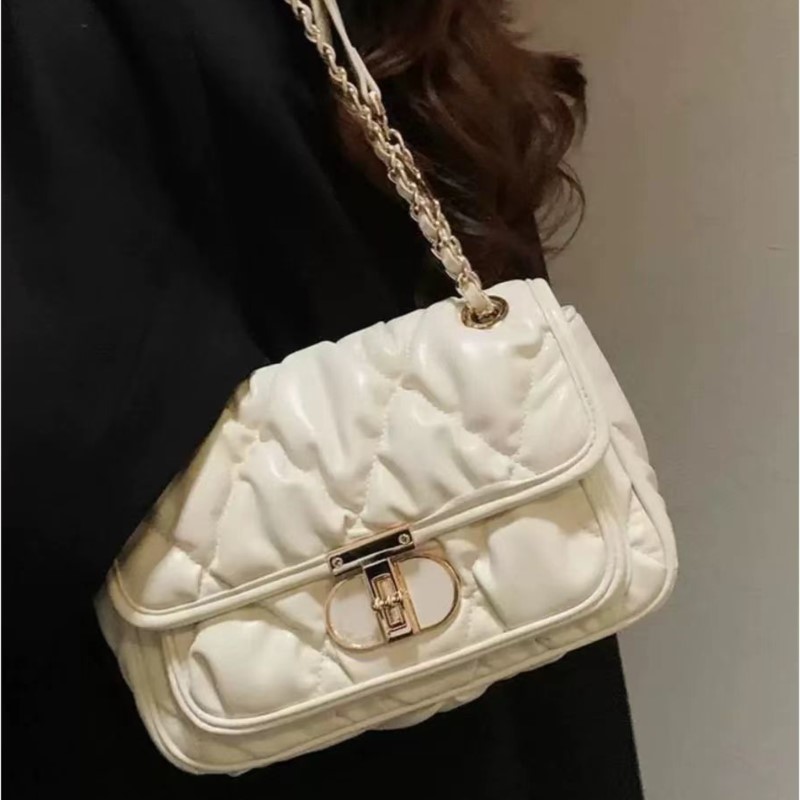 Elegant Pleated Chain Handbag  – Luxury Bags Quiet Bewertung und Preis