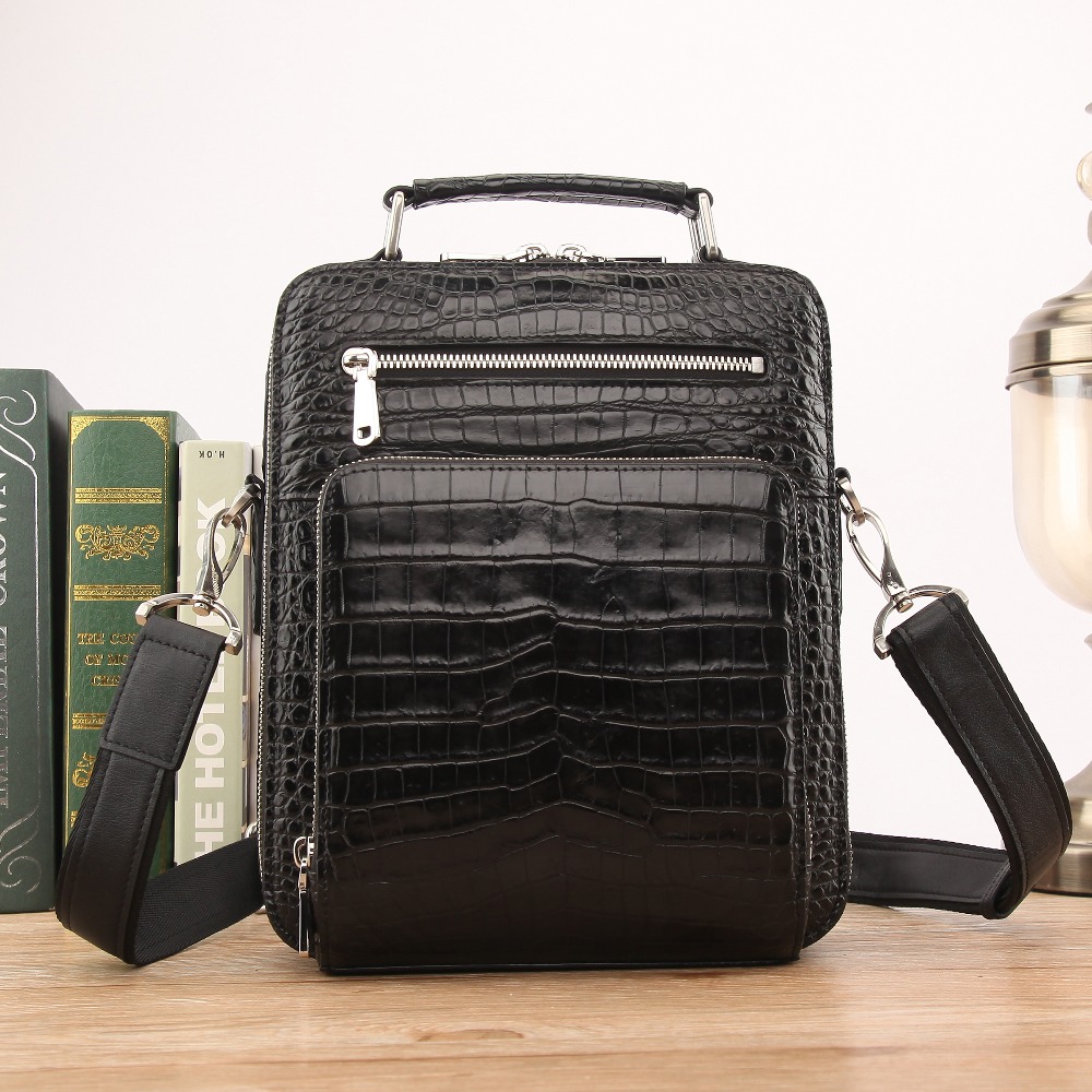 Hot luxury quality Men's Genui – Luxury Bags With Silver Hardware Bewertung und Preis