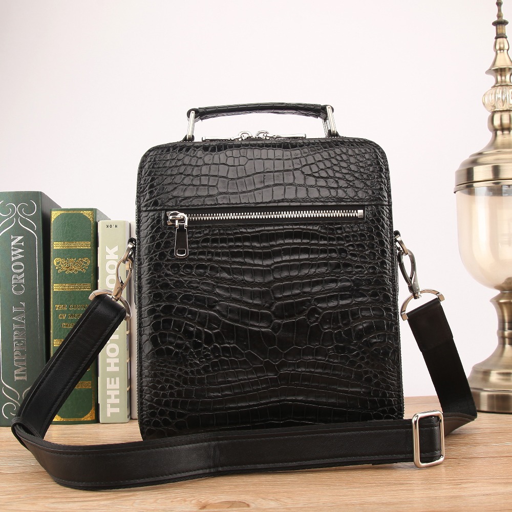 Hot luxury quality Men's Genui – Luxury Bags With Silver Hardware Bewertung und Preis