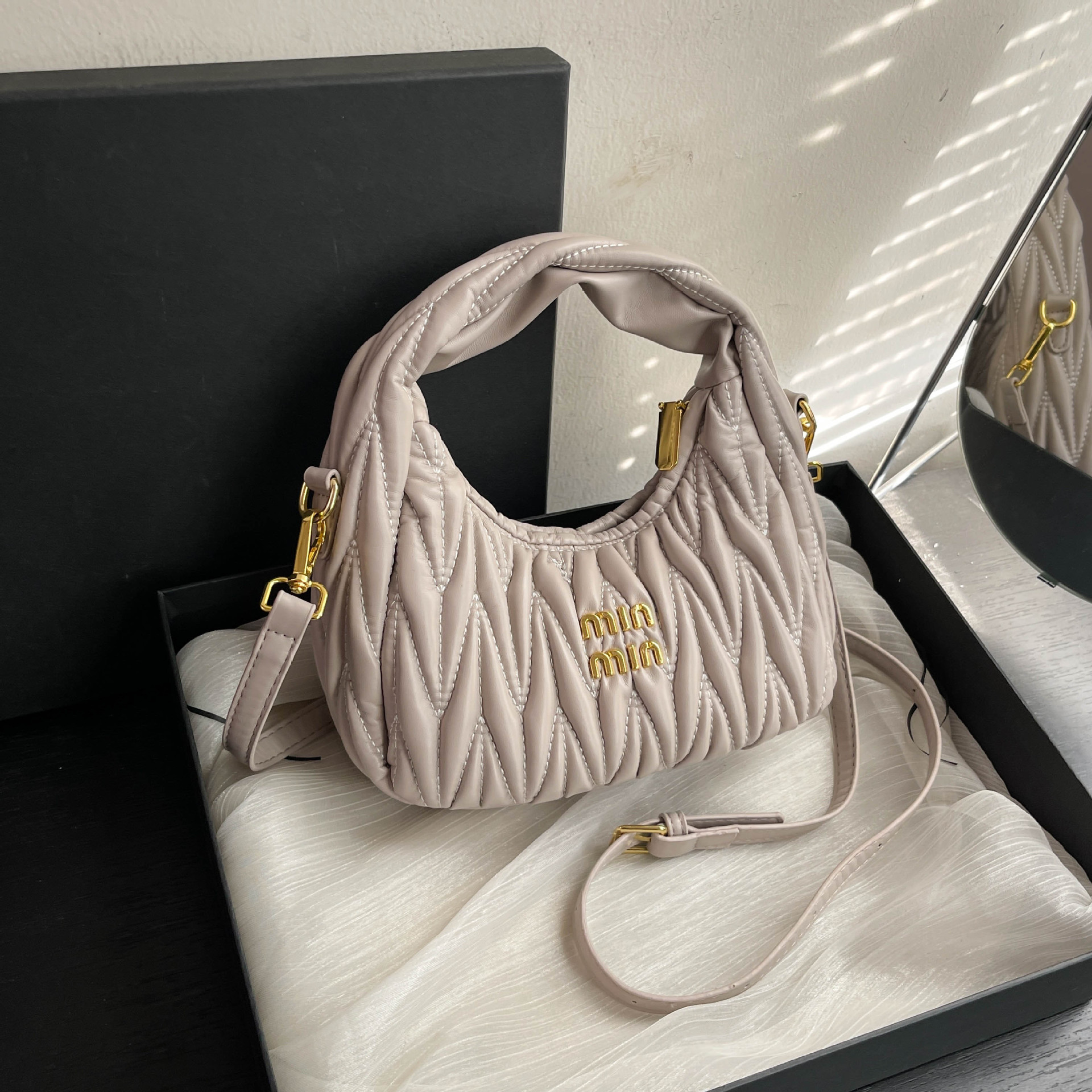Fashion Women's Quilted Pleate – Luxury Bags Dior Bewertung und Preis
