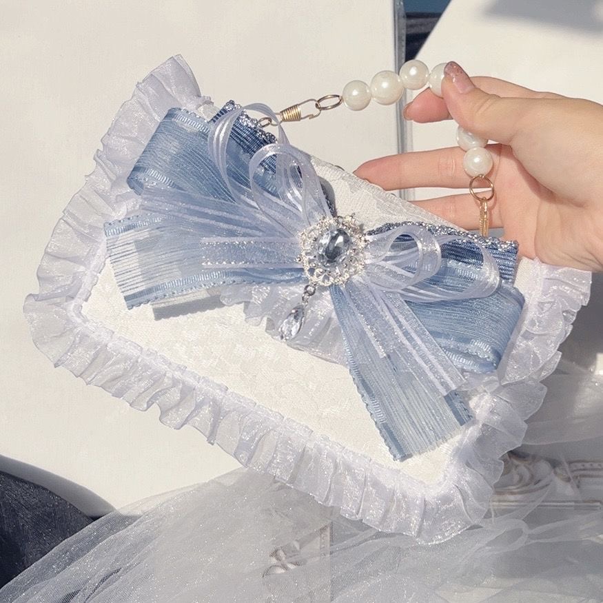 chain silver and blue lolita l – Luxury Y2K Bags Bewertung und Preis