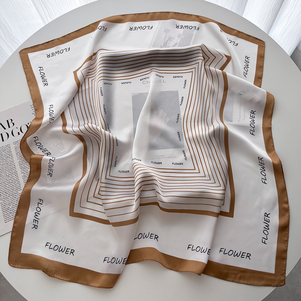 Luxury Print Scarf For Women E – Luxury Bags Online Bewertung und Preis