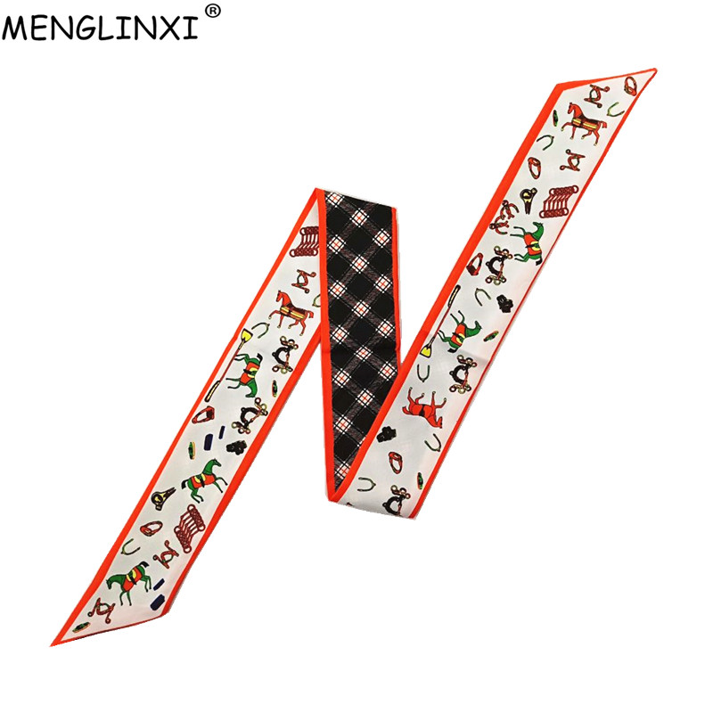 Horse Plaid Skinny Scarf Women – Luxury Bags China Bewertung und Preis