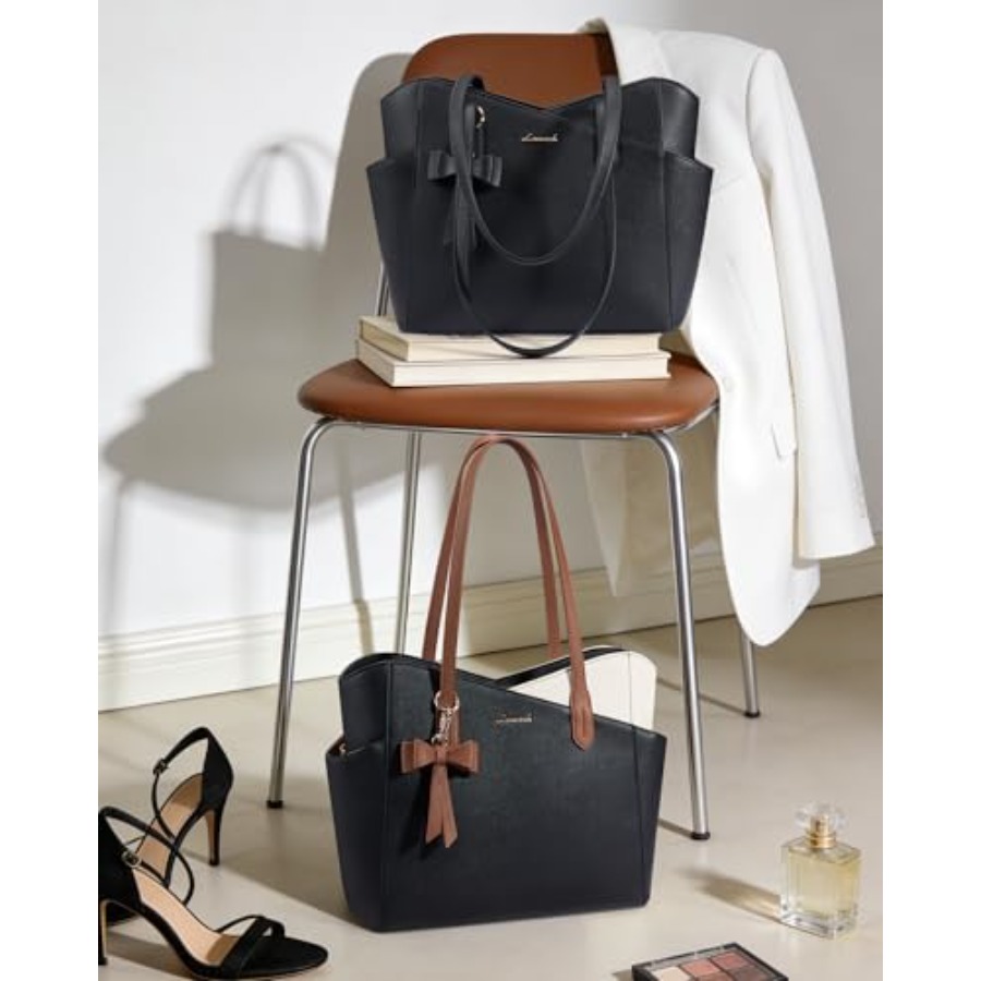 LOVEVOOK Tote Purse for Women  – Structured Handbag Top Handle Bewertung und Preis