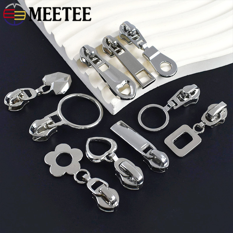 10/20/30Pcs 5# Silver Nylon Zi – Luxury Bags With Silver Hardware Bewertung und Preis