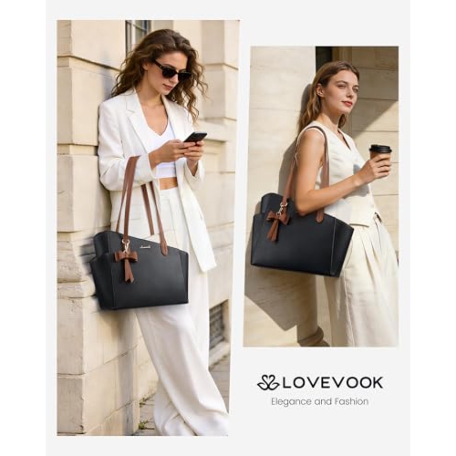 LOVEVOOK Tote Purse for Women, – Structured Handbag Top Handle Bewertung und Preis