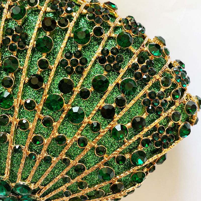 Green Diamond Evening Purses C – Luxury Bags Green Bewertung und Preis