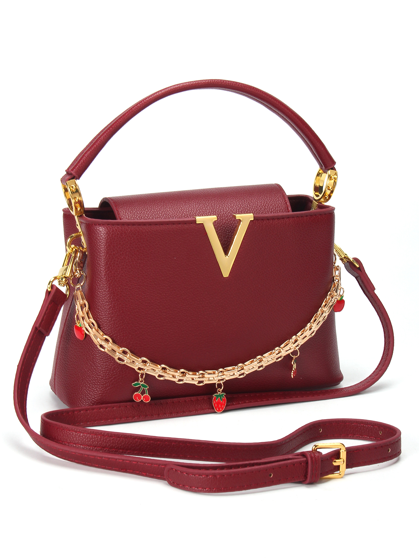 Gold V-Shaped Embellished Wome – Luxury Bags That Are Affordable Bewertung und Preis
