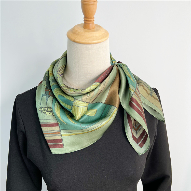Small Mulberry Silk Scarf 65CM – Luxury Bags Green Bewertung und Preis