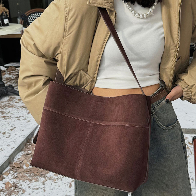 Korean Genuine Leather Tote Ba – Luxury Bags And Accessories Bewertung und Preis
