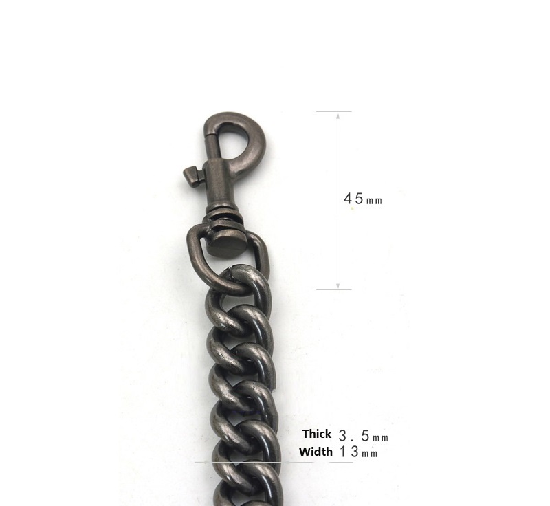 Aluminum chain strap bag silve – Luxury Bags With Silver Hardware Bewertung und Preis