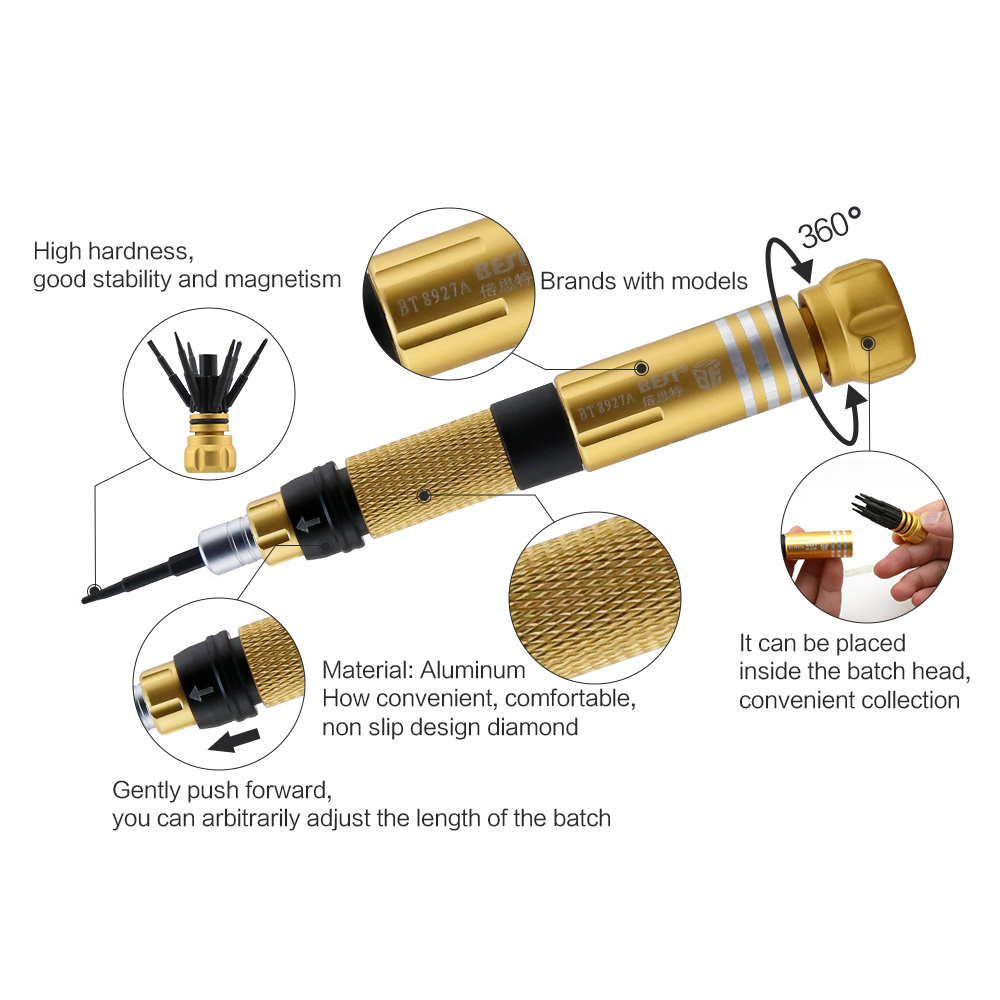 6 in 1 Precision Screwdriver B – Luxury Bags Laptop Bewertung und Preis