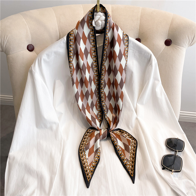 Fashion Print Long Silk Scarf  – Luxury Bags China Bewertung und Preis