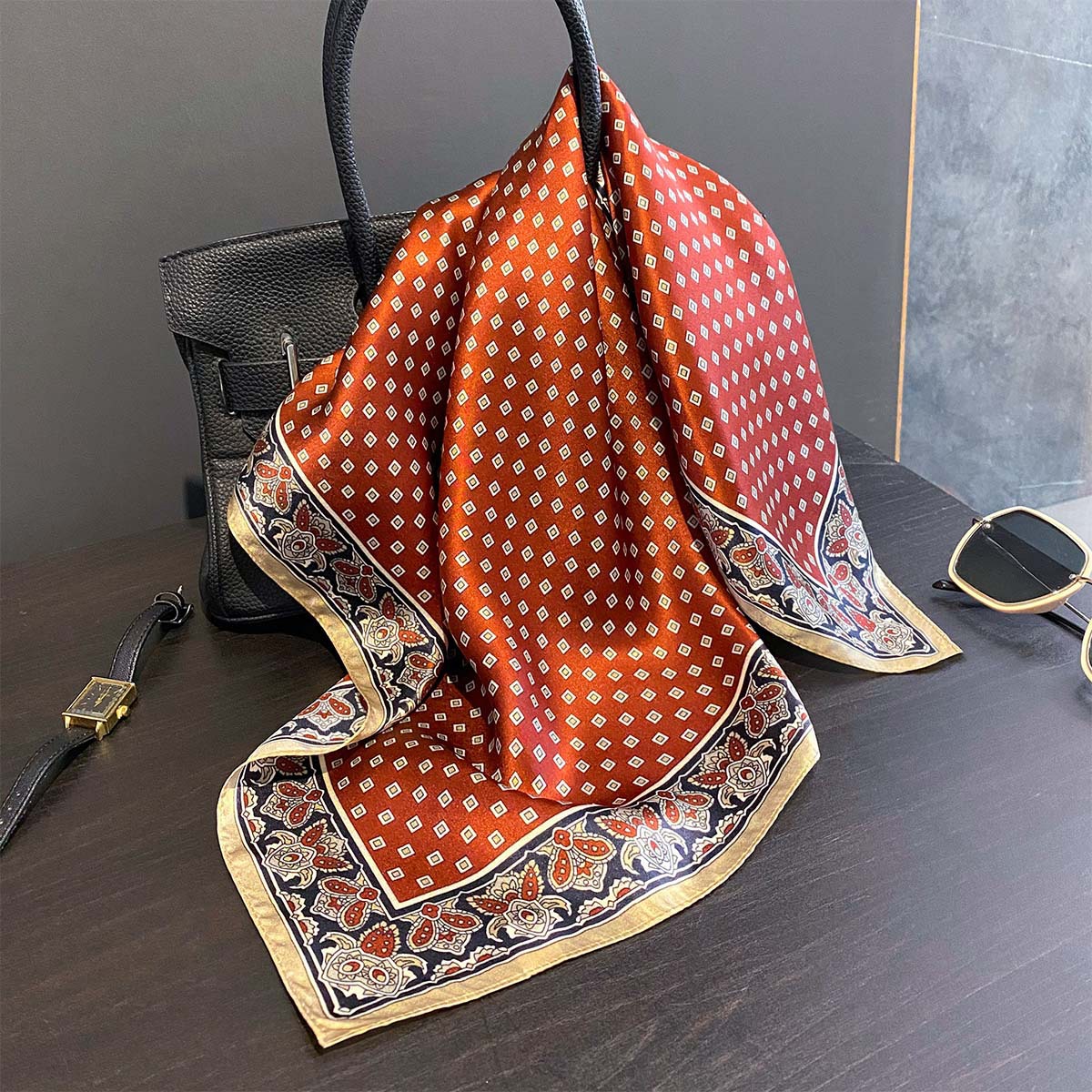 Luxury 100% Pure Silk Square S – Luxury Bags And Accessories Bewertung und Preis