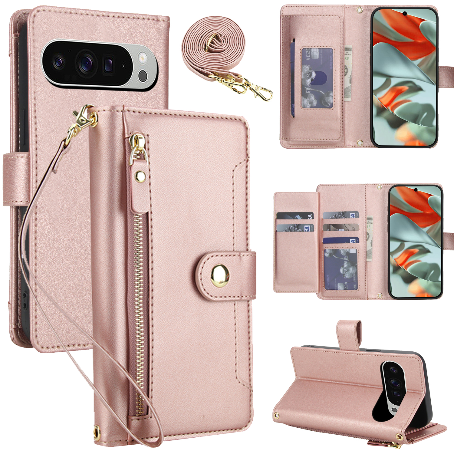 Crossbody Zipper Leather Walle – Luxury Bags For You Bewertung und Preis