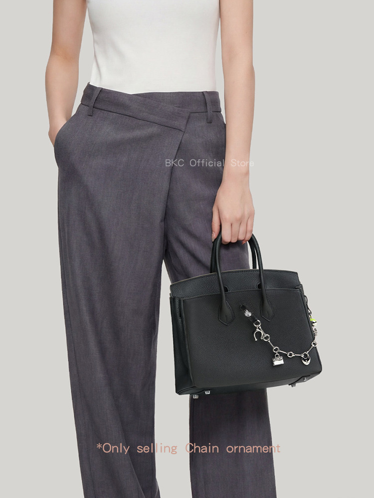 Luxury Metal Spliced Calfskin  – Luxury Bags With Silver Hardware Bewertung und Preis