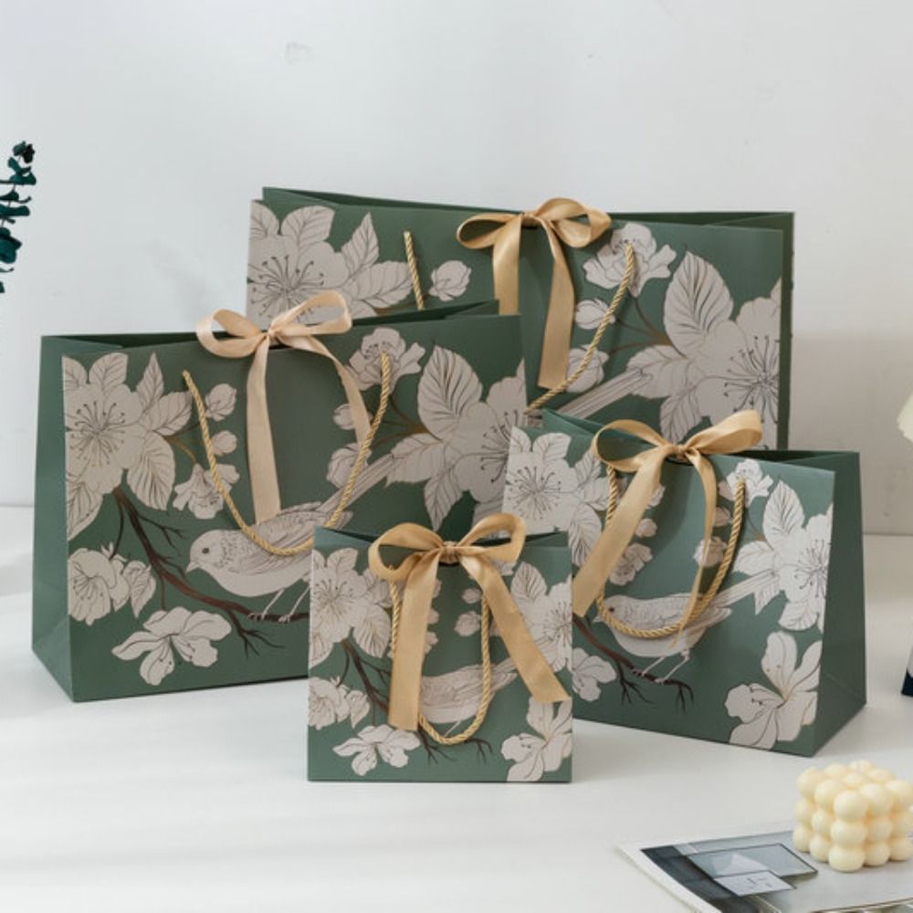 Green Handhold Paper Bag Creat – Luxury Bags Green Bewertung und Preis