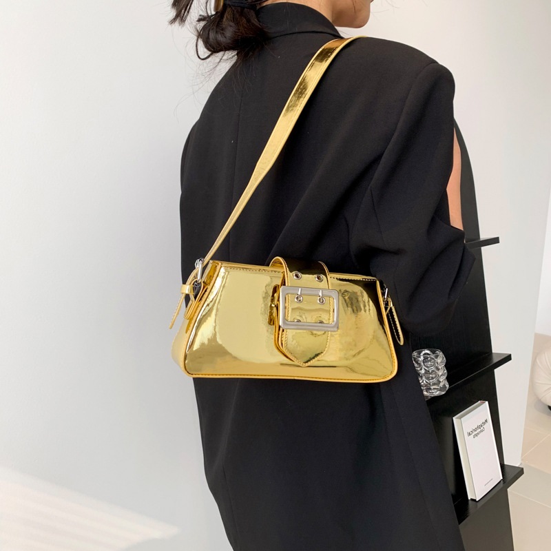 Y2K Gold Shouder Bag for Women – Luxury Y2K Bags Bewertung und Preis