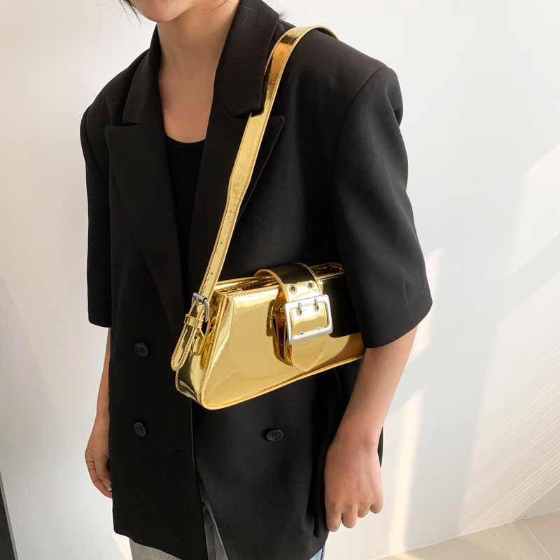 Y2K Gold Shouder Bag for Women – Luxury Y2K Bags Bewertung und Preis