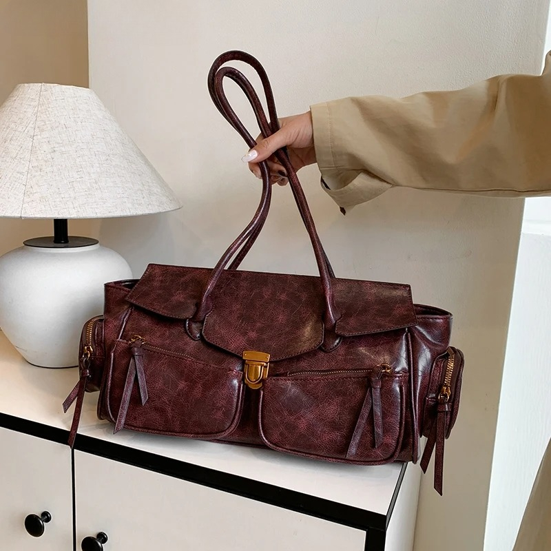 Branded Underarm Shoulder Moto – Luxury Y2K Bags Bewertung und Preis