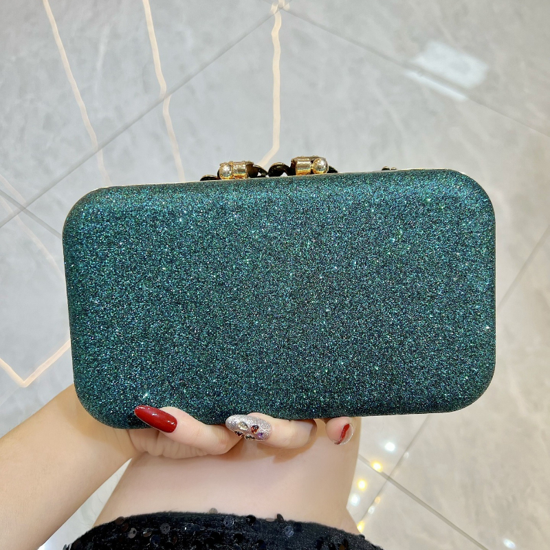 Fashion Diamond-Encrusted Clut – Luxury Bags Green Bewertung und Preis