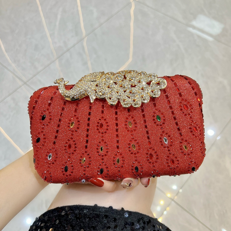Fashion Diamond-Encrusted Clut – Luxury Bags Green Bewertung und Preis