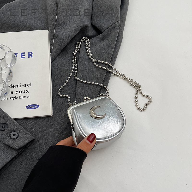 Silver Mini Cute Crossbody Bag – Luxury Y2K Bags Bewertung und Preis