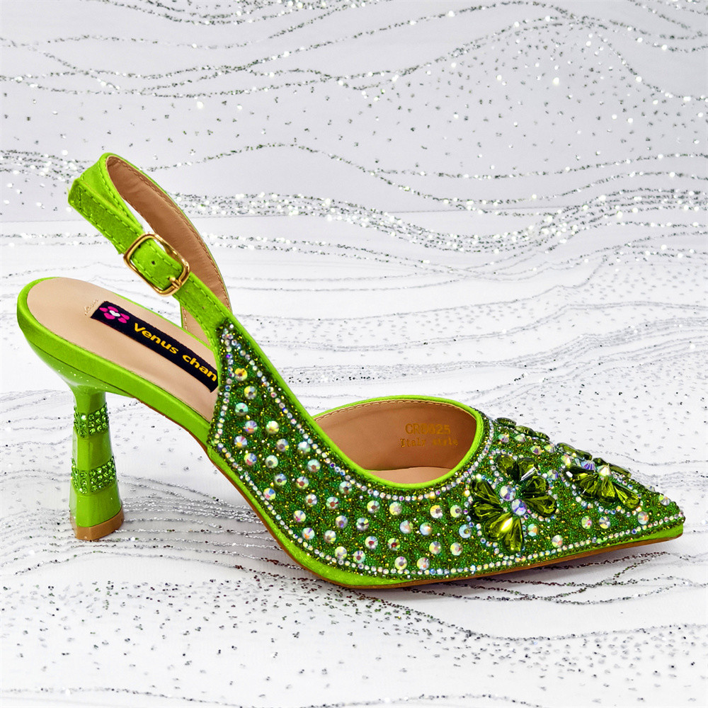 Luxury Green Rhinestone Party  – Luxury Bags Green Bewertung und Preis