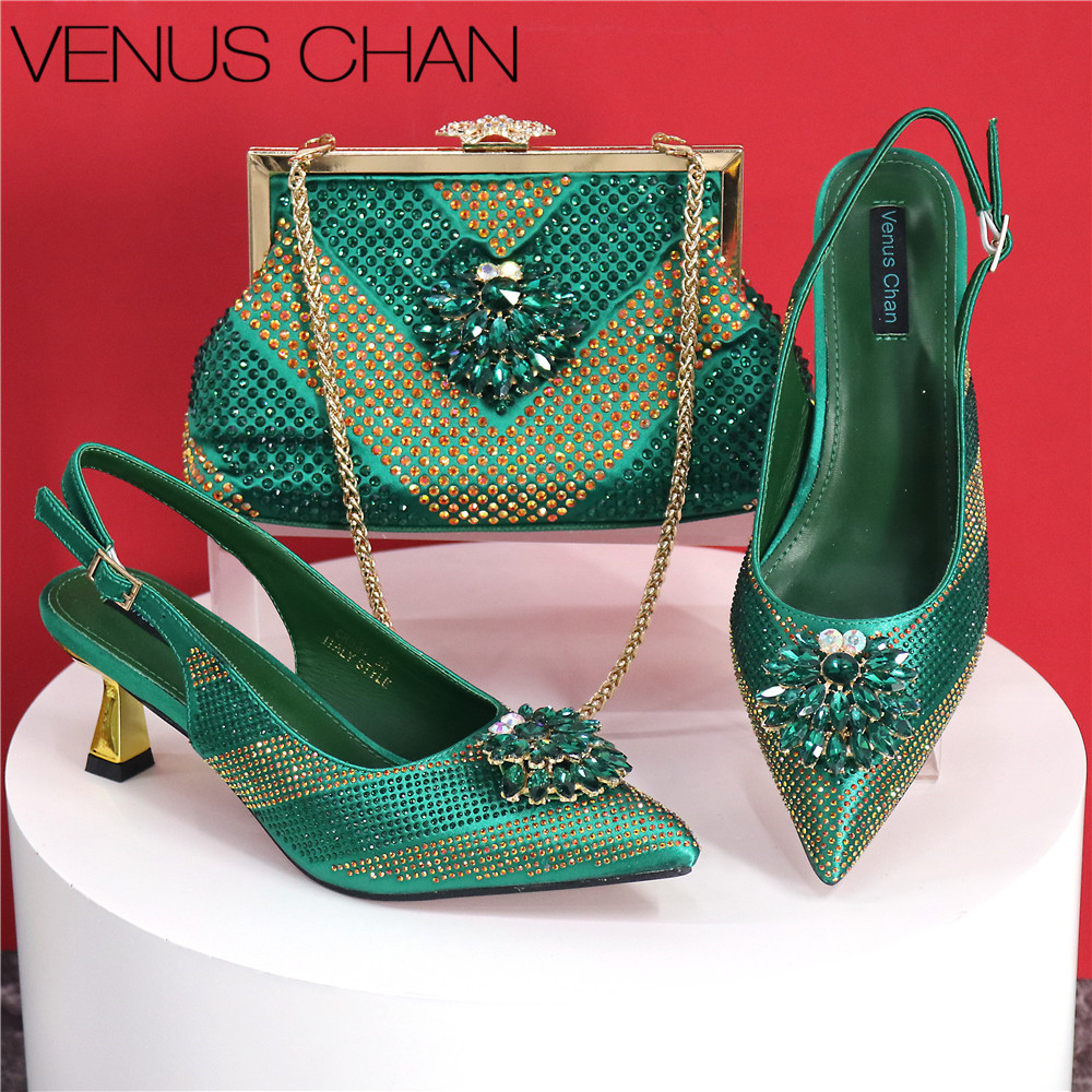 2025 Italian Design Rhinestone – Luxury Bags Green Bewertung und Preis