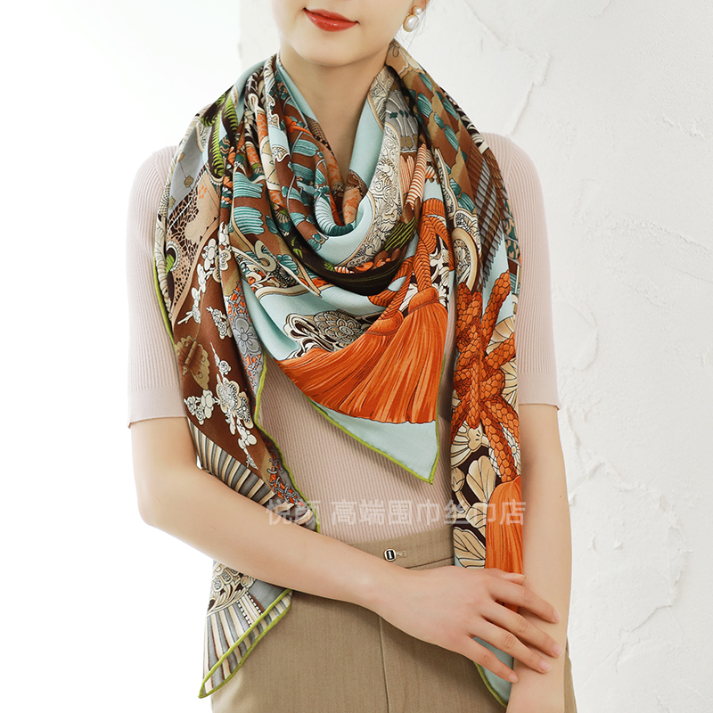 Luxury Designer Silk Wool Scar – Luxury Bags And Accessories Bewertung und Preis