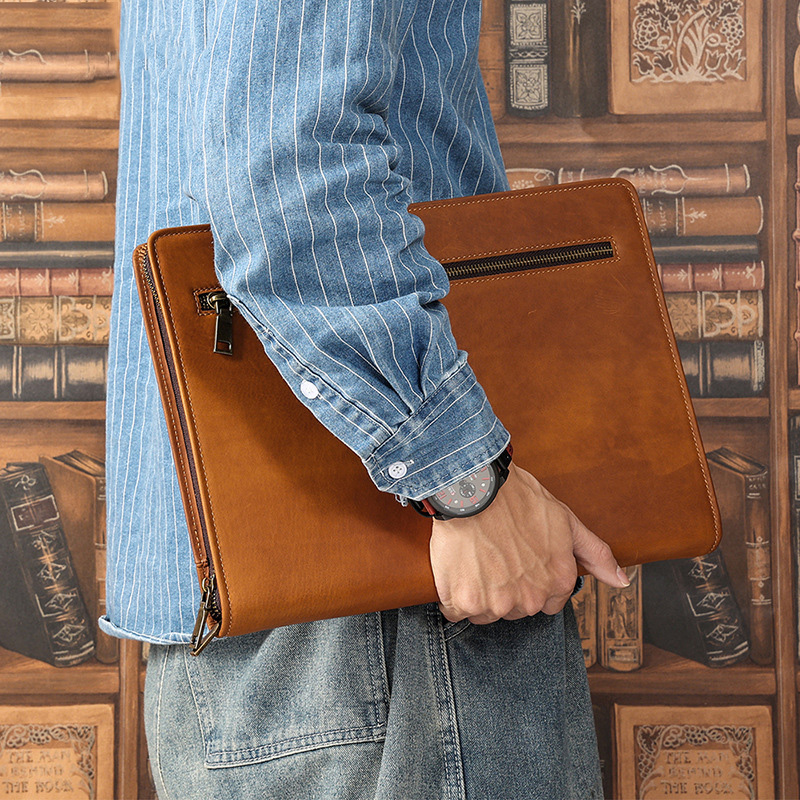 Crazy Horse leather Ipad case  – Luxury Bags Laptop Bewertung und Preis